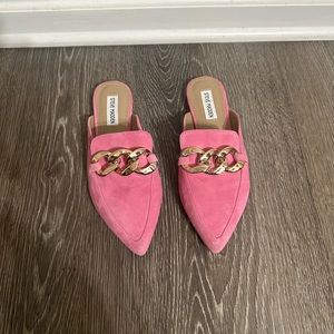 Pink Steve Madden Mules